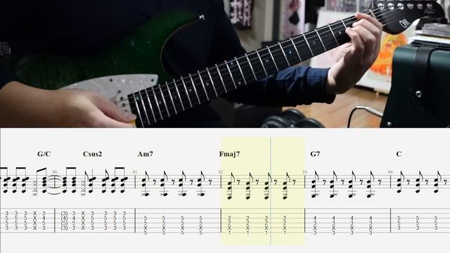 【TAB】ひとりぼっち東京(Hitori Bocchi Tokyo) / 結束バンド(Kessoku Band)【Rhythm Guitar Cover】 смотреть онлайн
