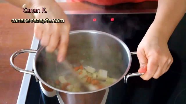 Türkische Linsensuppe Mit Reis & Gewürzen | Ezogelin Corbası | Canans Rezepte