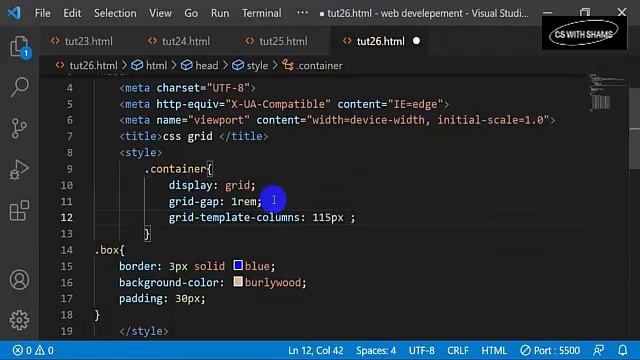 CSS grid MinMax function | Web development tutorial | CSS tutorial #27 смотреть онлайн