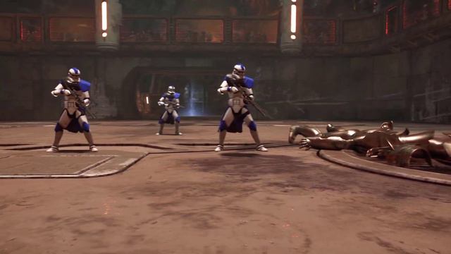 Arc Troopers vs Bounty Hunters! - STAR WARS JEDI FALLEN ORDER NPC Wars смотреть онлайн