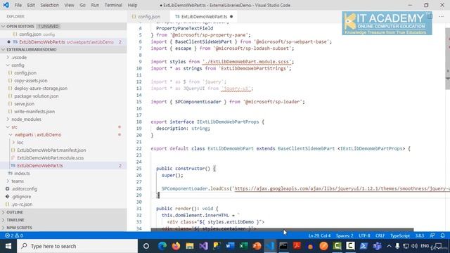 66 Develop a Spfx Web Part to work with External Libraries смотреть онлайн