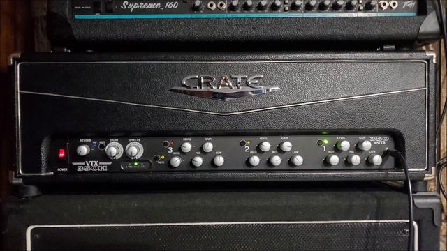 Crate VTX350H - D tuned metal riffing смотреть онлайн