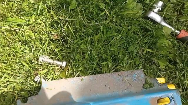 Мотоблок Нева МБ 2 оторвало двигатель,ремонт смотреть онлайн