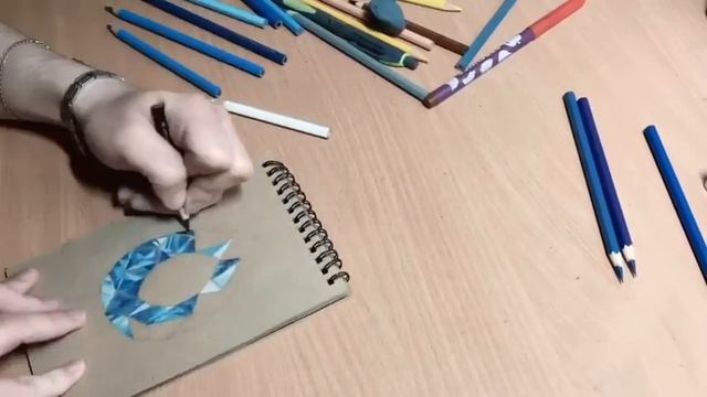 Рисую КРИСТАЛЛЫ в формате SPEED PAINT смотреть онлайн