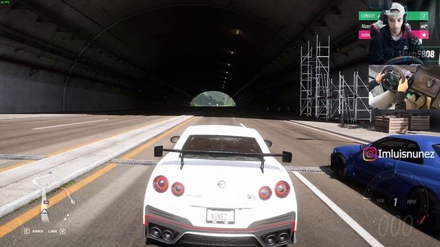 IS A 1200 HP R34 NISSAN SKYLINE FASTER THAN MY R35 NISSAN GT-R? | Forza Horizon Logitech G923 смотреть онлайн