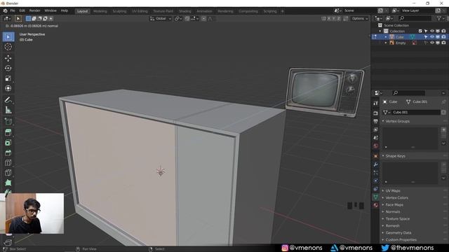 Photorealistic Vintage Television | Blender intermediate tutorial | Part 1 : Modeling смотреть онлайн