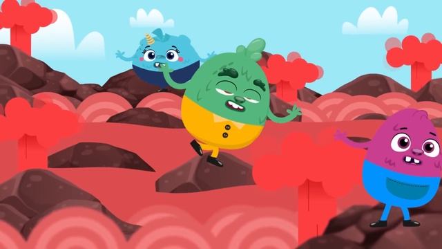 THE KIBOOMERS Floor is Lava Animal Dance - Preschool Fun смотреть онлайн