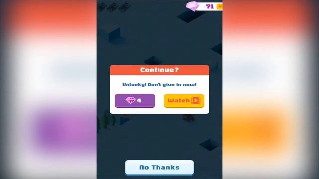 Blocky Snowboarding - Endless Arcade Runner Gameplay iOS смотреть онлайн