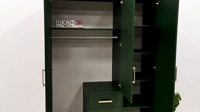 Bali D3 Шкаф Зелёный.ШКАФ39 смотреть онлайн
