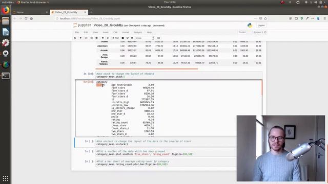 Video 28: Using GroupBy to Group Data with Pandas смотреть онлайн
