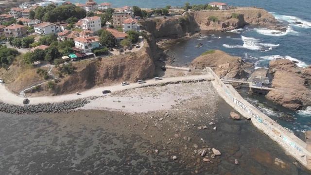 Ahtopol Bay Aerial View - August 2019 смотреть онлайн