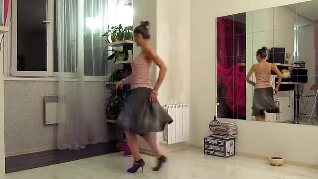 Аполлинария Ременюк. Соло сальса. Видео 1. смотреть онлайн