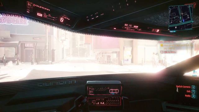Cyberpunk Too bright when driving In vehicles смотреть онлайн
