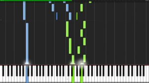 Waterfall - Undertale [Piano Tutorial] (Synthesia)