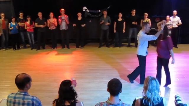 Атанов Юрий — Аслямова Дина, 3 место. WCS Утренник 2014 смотреть онлайн