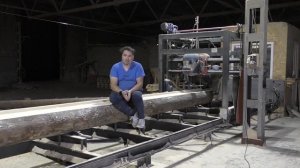 Разница между ленточной и дисковой пилорамой.