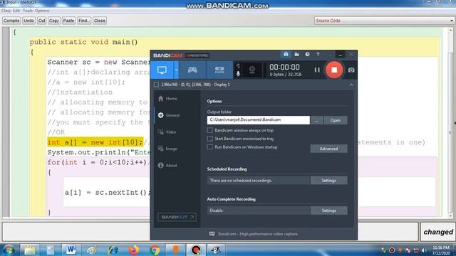 Input elements in a SDA By using the Scanner class( java ) смотреть онлайн