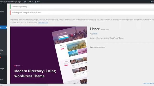 Lisner - Modern Directory Listing WordPress Theme from PEBAS he has a lot of problems смотреть онлайн