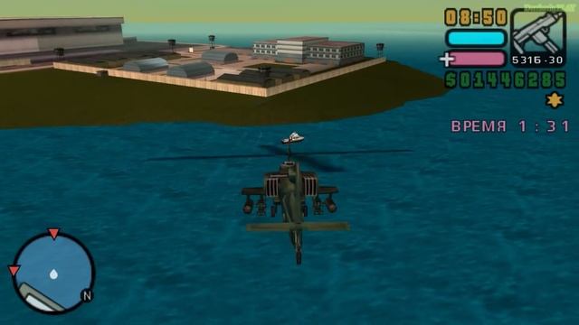 Прохождение GTA Vice City Stories на 100% - Побочная миссия 8: Небесный волк (Skywolf) смотреть онлайн