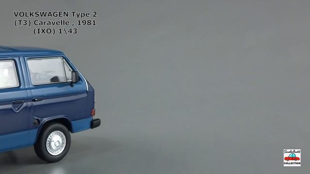 VOLKSWAGEN Type 2 T3 Caravelle , 1981 (IXO) 1\43 смотреть онлайн