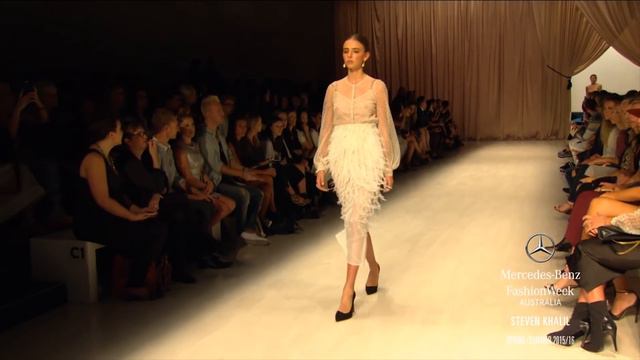 STEVEN KHALIL MERCEDES-BENZ FASHION WEEK AUSTRALIA SS 2016 COLLECTIONS смотреть онлайн