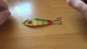 Колеблющаяся блесна Kuusamo Professor. Уловистая блесна на щуку