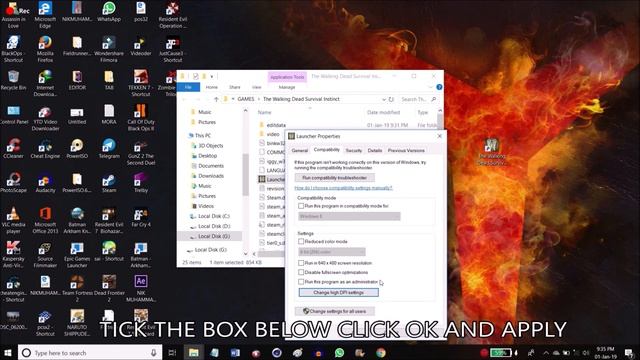 The Walking Dead Survival Instinct - How To Fix Can't Find Valid Video Mode