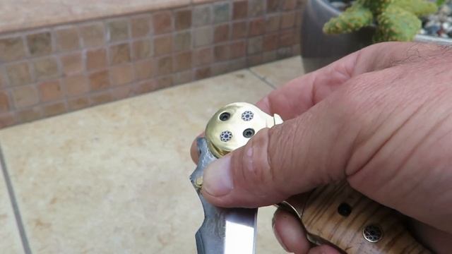 DKC-633-OW-440c-PC Galaxy Pocket Clip Stainless Custom Hand Made Hunting Pocket Folding Knife смотреть онлайн