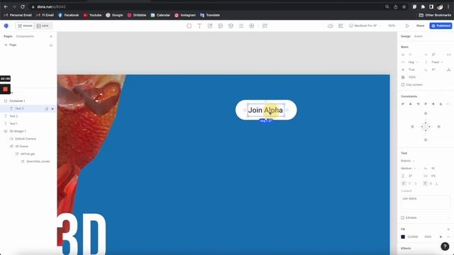 How to make a 3D website with no coding | Dora tutorial смотреть онлайн