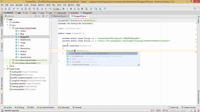Android Retrofit Example | JSON API Retrofit Library Working Tutorial (in Hindi) смотреть онлайн