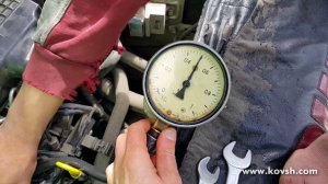 Проверка давления подкачки ТНВД Common Rail Delphi