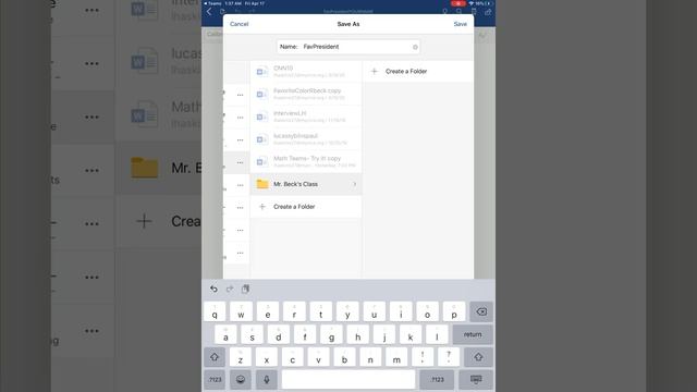 How to turn in an assignment on Microsoft teams using an iPad смотреть онлайн