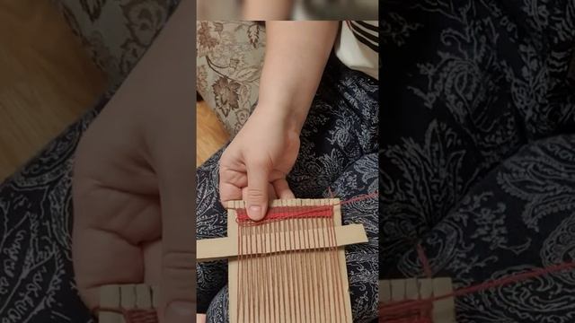 Как создать сумку для куклы. Ткачество для начинающих. смотреть онлайн