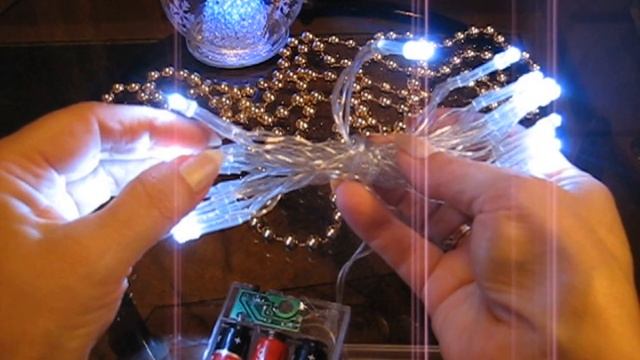 Гирлянда на елочку на батарейках с AliExpress смотреть онлайн