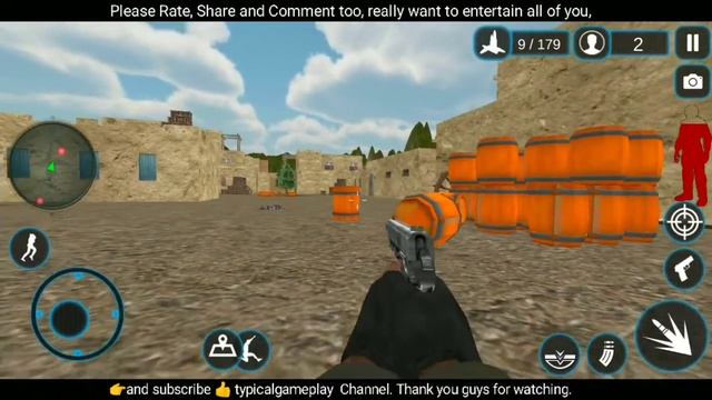 Modern Commando Shooting Mission - kill All Terrorist Android GamePlay (HD) смотреть онлайн