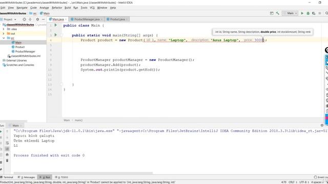 Java Dersi 34 : Constructor ile Çalışmak смотреть онлайн