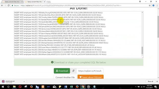 How to Import csv to sql [TUTORIAL] смотреть онлайн