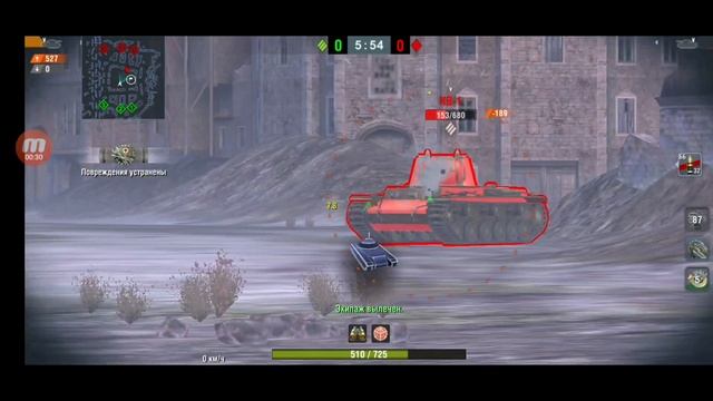 Как хорошо играть на КВ-1 // Правила танкования // WoT Blitz смотреть онлайн