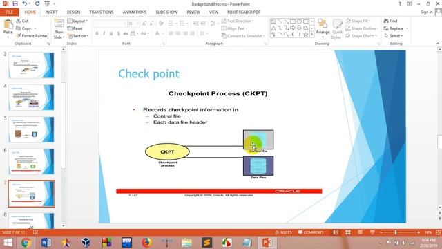 background process in oracle database смотреть онлайн