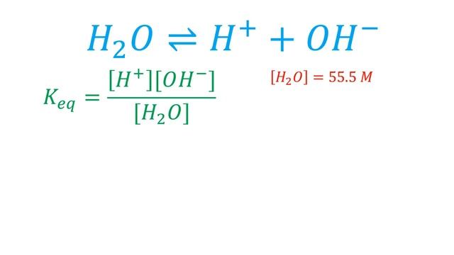 Ionization of water | The ionic product of water смотреть онлайн