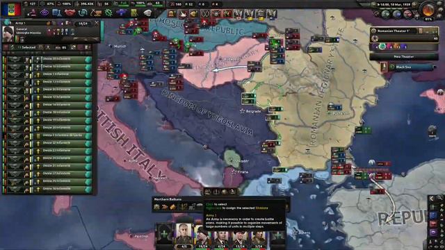 Romania Unites The Balkans In HOI4... смотреть онлайн