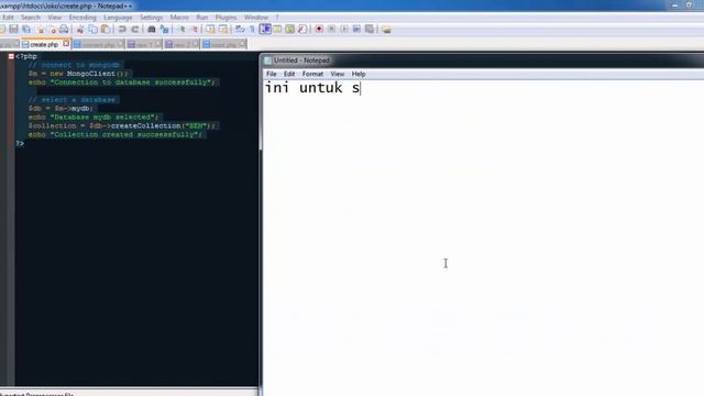 Koneksi MongoDB dengan PHP смотреть онлайн