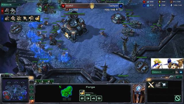 [2011-07-28] Starcraft 2 : Tachyon (P) vs lezekiil (T) (Battle.net) смотреть онлайн