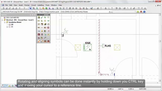 DDS-CAD Electrical: Designing low voltage systems in 2D and 3D simultaneously смотреть онлайн
