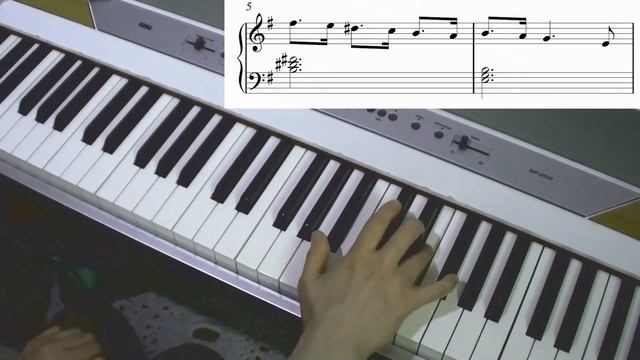 Полонез Огинского. Легкая (очень легкая версия + разбор) смотреть онлайн