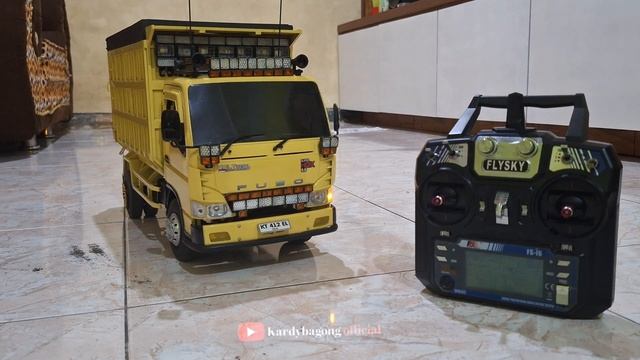 Mobil Dump Truk Style Kalimantan Mitsubishi Canter HDX Versi Miniatur Rc Truk part 2 смотреть онлайн