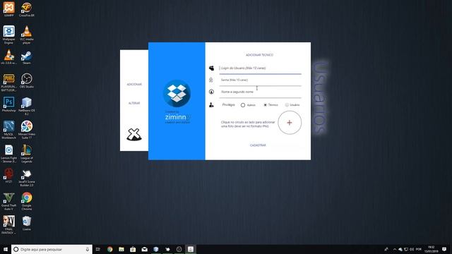 Cadastro e alteração de usuarios javaFX, Scene Builder, css e mysql смотреть онлайн