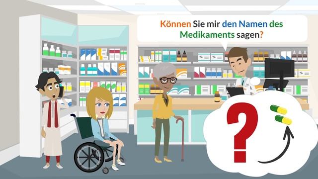 Deutsch lernen mit Dialogen / Ich brauche ein Medikament! / Haben Sie ein Rezept von einem Arzt? смотреть онлайн