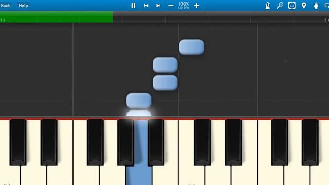 My Jolly Sailor Bold Synthesia смотреть онлайн