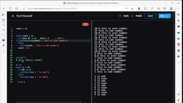 Python Bangla 020 Sololearn python for beginners lesson 23-2 смотреть онлайн